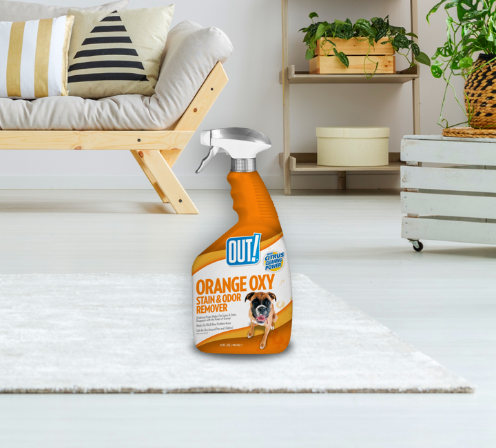 Out orange oxy 2024 stain and odor remover